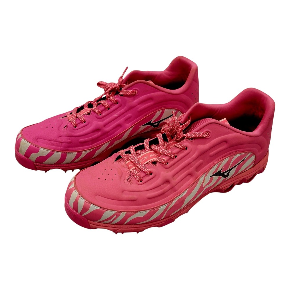 Mizuno Ambition 3 Mid x MLB Exclusive Mother's Day Baseball Cleats Pink Size 12